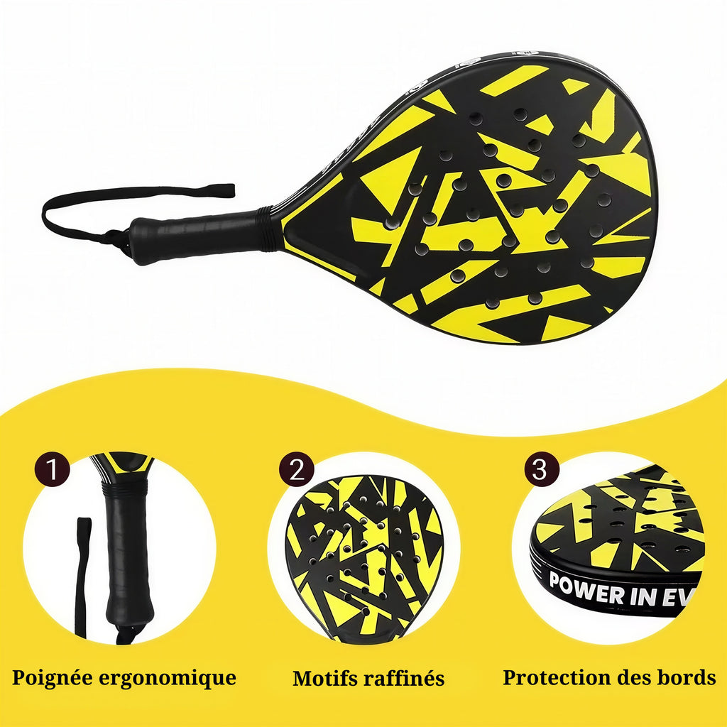 ARKANO Nova — Raquette de Padel | Âme EVA Souple | Idéale Débutant